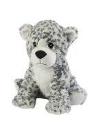 WARMIES Jucarie termica din plus Leopard alb
