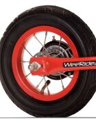 WeeRide Bicicleta copii fara pedale Learn 2 Ride WR12R 10 inch frana de mana varsta 18 luni-4 ani scaun ajustabil pe inaltime de la 31-42 cm roti pneumatice