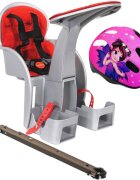 WeeRide Scaun bicicleta copii SafeFront Clasic pozitie montare centru 15 kg si casca protectie XS 44-48 Fairy Tail grirosu
