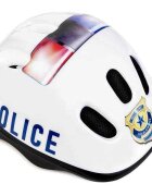 WeeRide Scaun bicicleta copii SafeFront Deluxe pozitie montare centru 15 kg si casca protectie XS 44-48 Police denim