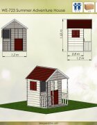 Wendi Toys Casuta de gradina Summer Adventure House M5