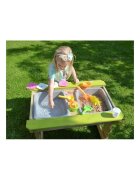 Wendi Toys Masa de picnic senzoriala cu loc pentru nisip si apa T1