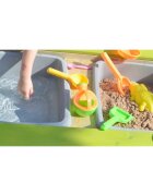 Wendi Toys Masa de picnic senzoriala T2 Deluxe cu bancute si loc pentru nisip si apa