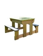 Wendi Toys Masa de picnic senzoriala T2 Deluxe cu bancute si loc pentru nisip si apa