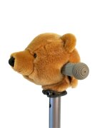 Wild & Soft Accesoriu premium pentru trotineta si bicicleta Wild and Soft Urs maro
