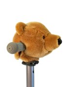 Wild & Soft Accesoriu premium pentru trotineta si bicicleta Wild and Soft Urs maro