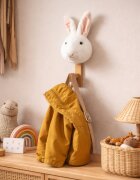 Wild & Soft Cuier decorativ handmade din bambus Wild and Soft Iepuras