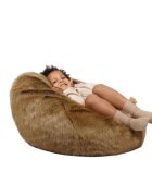 Wild & Soft Fotoliu puf pentru copii Wild and Soft iepuras din plus premium