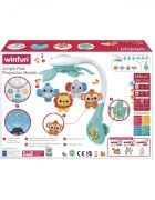 WINFUN Carusel muzical mobil animalute din jungla