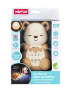 WINFUN Jucarie linistitoare portabila pentru bebelusi Ursulet
