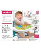 WINFUN Scaun de masa portabil 3 in 1