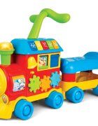 WINFUN Trenulet antemergator fara pedale pentru copii pentru copiii cu varsta incepand de la 12 luni melodii vesele lumini