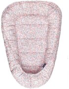 Womar Zaffiro Baby Nest cu 2 fete Pink Stones
