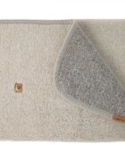 Womar Zaffiro Patura din lana de miel 100x150 cm bej