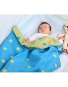 Womar Zaffiro Paturica bebelusi Bumbac Buline 75x100 AN-KBB-01
