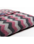 Womar Zaffiro Paturica bebelusi Bumbac Zigzag 75x100 AN-KBZ-01