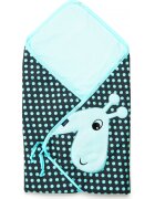 Womar Zaffiro Paturica multifunctionala cu broderie Girafa AN-OWZF-04GR
