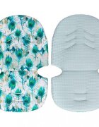 Womar Zaffiro Perna pentru carucior N3 Bumbac Waffle Peacock