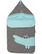 Womar Zaffiro Port Bebe cu broderie Crocodil Turcoaz