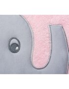 Womar Zaffiro Prosop de baie cu broderie Elefant 80x80 AN-ZE-80