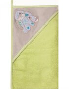 Womar Zaffiro Prosop de baie cu gluga imprimeu velur 100 x 100 cm AN-OW-01-10