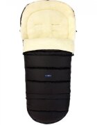 Womar Zaffiro Sac de iarna iGrow Eco din lana oaie 3Z-SW-20M negru