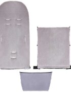 Womar Zaffiro Sac de iarna Nego Pastel Plus extensie gri