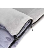 Womar Zaffiro Sac de iarna Nego Pastel Plus extensie gri