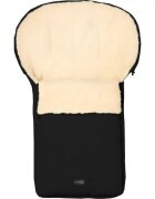 Womar Zaffiro Sac de iarna pentru carucior Classic N6 din lana negru