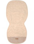 Womar Zaffiro Salteluta pentru carucior 85 cm lana fiarta si plasa AIR bej