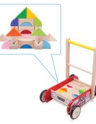 Wonderworld Antemergator Masina de pompieri cu cuburi