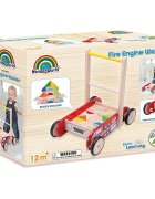 Wonderworld Antemergator Masina de pompieri cu cuburi