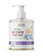 Wooden Spoon Sampon si gel dus pentru copii si bebelusi Organic Herbs bio 300ml