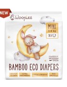 Wooden Spoon Scutece eco cu fibre de bambus mini 36 bucati 3-8 kg