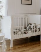 Woodies Safe Dreams Latura deschisa DayBed pentru patut Noble alb 120 x 60 cm