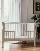 Woodies Safe Dreams Latura deschisa DayBed pentru patut Noble alb 120 x 60 cm