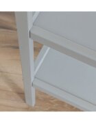 Woodies Safe Dreams Masa infasat pentru bebelusi lemn masiv Gri 76 x 44 x 86 cm cu 2 rafturi de depozitare Inalte