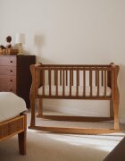 Woodies Safe Dreams Patut balansoar co-sleeping din lemn Noble Vintage 90 x 40 cm