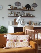 Woodies Safe Dreams Patut cu sertar independent Boho vintage120x60 cm