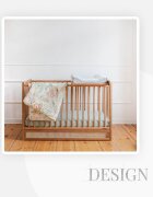 Woodies Safe Dreams Patut cu sertar independent Boho vintage120x60 cm