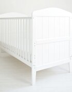 Woodies Safe Dreams Patut din lemn masiv transformabil pentru bebe si junior Hampton 140 x 70 cm
