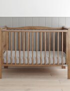 Woodies Safe Dreams Patut din lemn masiv transformabil pentru bebe si junior Noble Vintage 140 x 70 cm