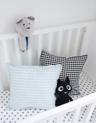 Woodies Safe Dreams Patut din lemn masiv transformabil pentru bebe si junior Smooth 140 x 70 cm