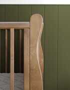 Woodies Safe Dreams Patut din lemn pentru bebe inaltime saltea reglabila Noble Vintage 120x60 cm