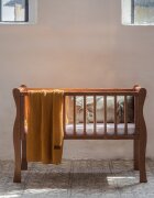 Woodies Safe Dreams Patut mic co-sleeping din lemn Noble Vintage 90 x 40 cm