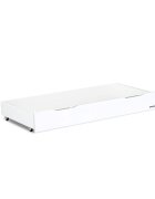 Woodies Safe Dreams Sertar depozitare cu capac pentru patut copii Woodies 120 60 cm alb