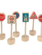 Woodyland Set semne de trafic 6 piese
