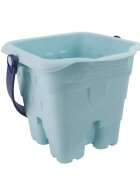 Woopie Set 7 jucarii de nisip cu galetusa Castelforme de nisip si accesorii Pastel