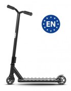 WXM Trotineta pentru cascadorii WRS-AT1 - Black White din aluminiu greutate suportata 100 kg varsta 6 ani+
