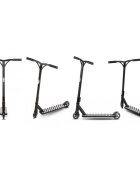 WXM Trotineta pentru cascadorii WRS-AV1 black white din aluminiu greutate suportata 100 kg varsta 6 ani+